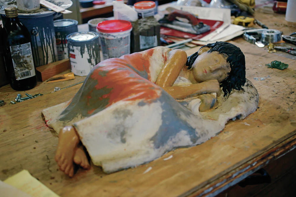 Santa Fe artist reinventing Lady Liberty as symbol for migrants